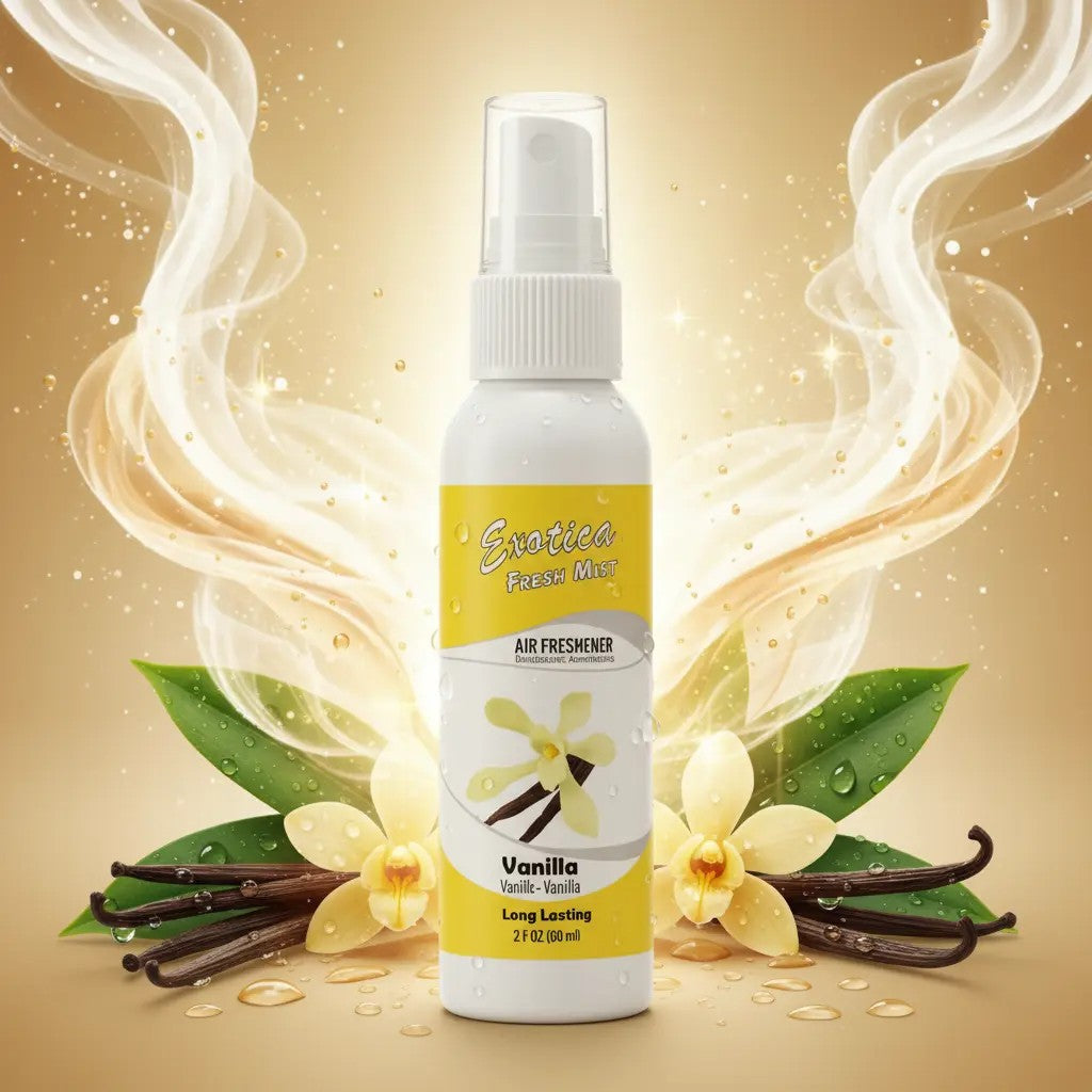 AROMATIZANTE EXOTICA FRESH MIST 2 ONZ SPRAY VARIOS AROMAS
