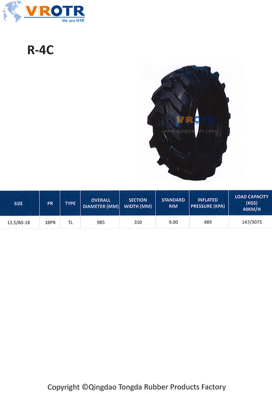 LLANTA VR OTR R - 4C