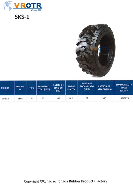 LLANTA VR OTR SKS - 1