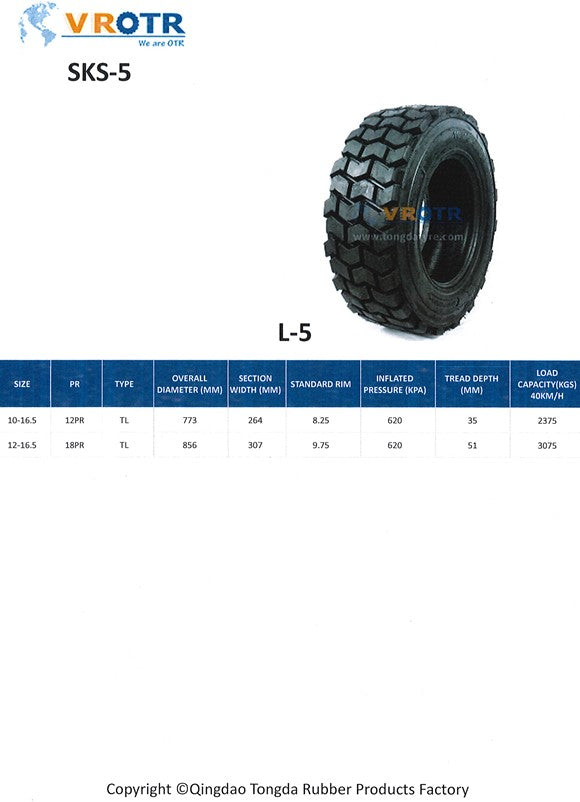 LLANTA VR OTR SKS-5 L-5