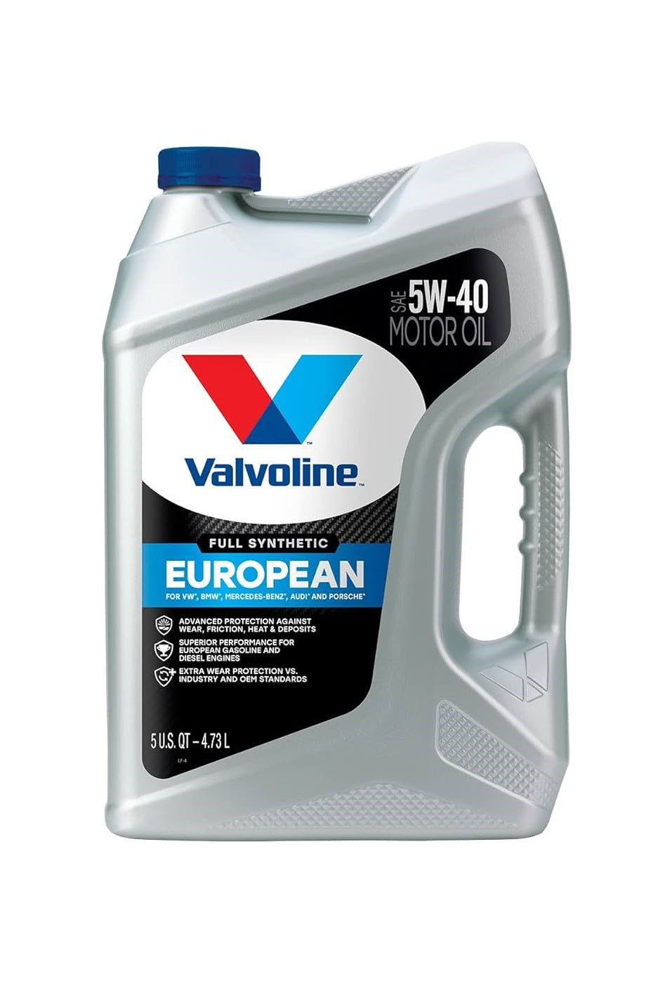 VALVOLINE EURO 5W40 API SN 3/5 (5Q) GALON