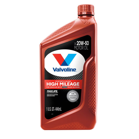 VALVOLINE MAXLIFE 20W50 SYNTHETIC BLEND API SP QUARTOS