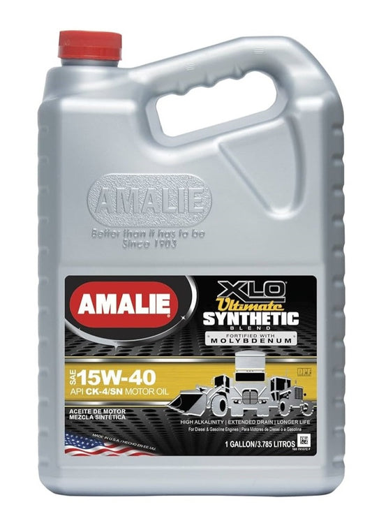 AMALIE 15W40 ULTIMATE SYNTHETIC CK4 SN GALON