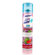 AMBIENTAL DESINFECTANTE BINNER LAV/ SANDIA/MENTA/POMELO 400ML