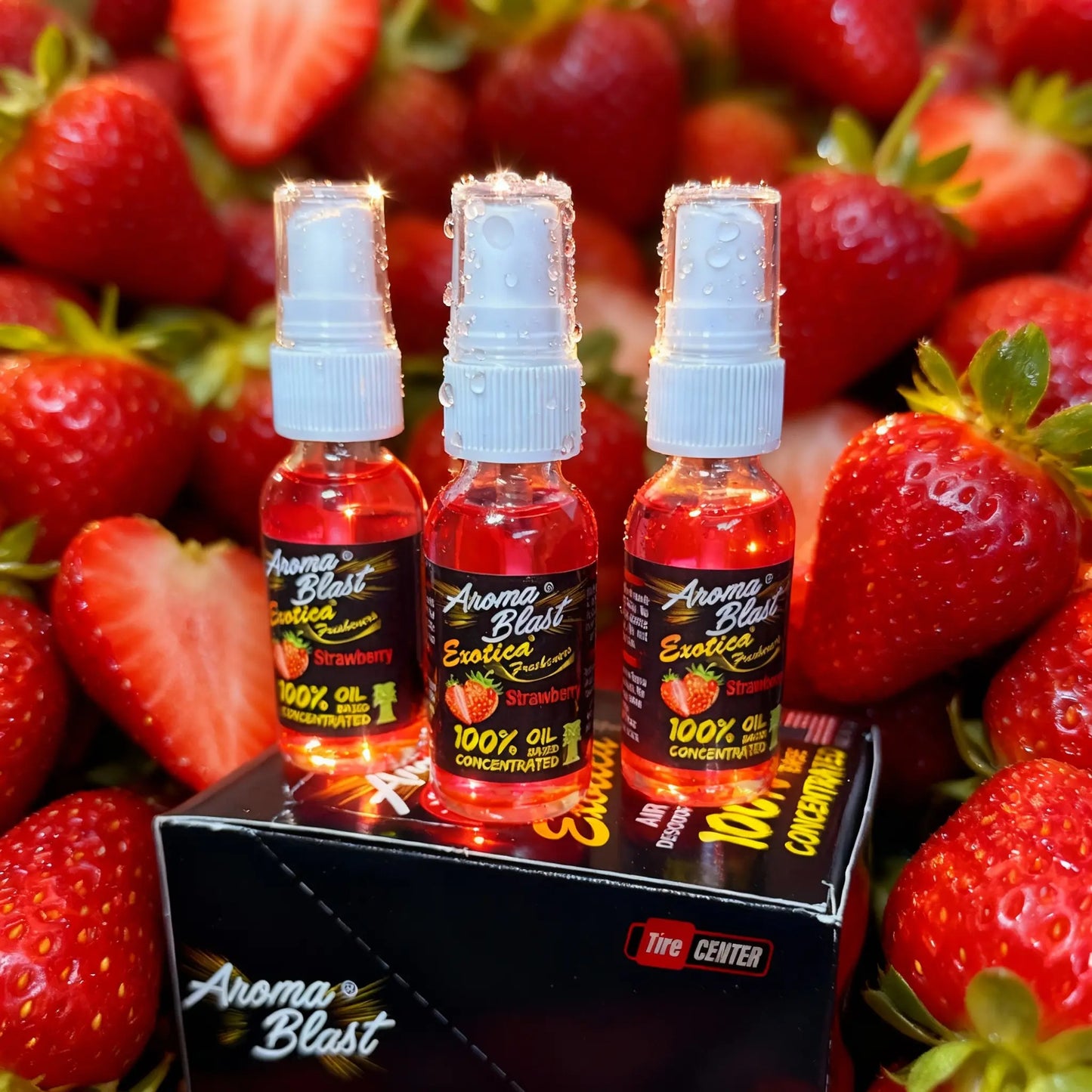 AROMATIZANTE EXOTICA AROMA BLAST 1.5 ONZ AROMA FRESA