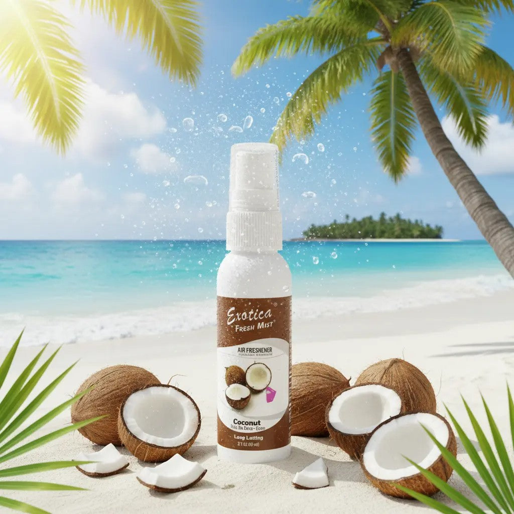 AROMATIZANTE EXOTICA FRESH MIST 2 ONZ SPRAY VARIOS AROMAS