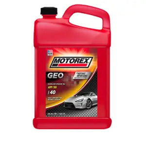 MOTOREX SAE 20W50 SN GEO PREMIUM PLUS SYNTHETIC BLEND GALON