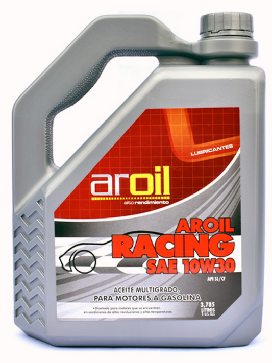 AROIL RACING 10W30 API SN (6X1) GALON