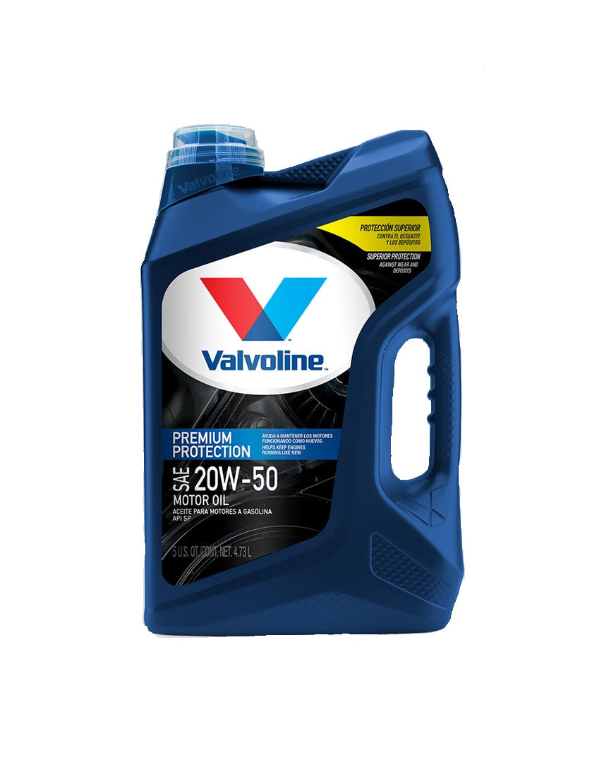 VALVOLINE 20W50 PREMIUM PROTECTION API SP GALON