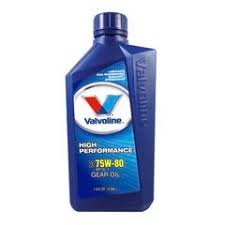 VALVOLINE SAE 75W80 GL-5 LITRO